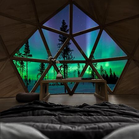 Skog Aurora Igloos Villa Kalix Eksteriør billede