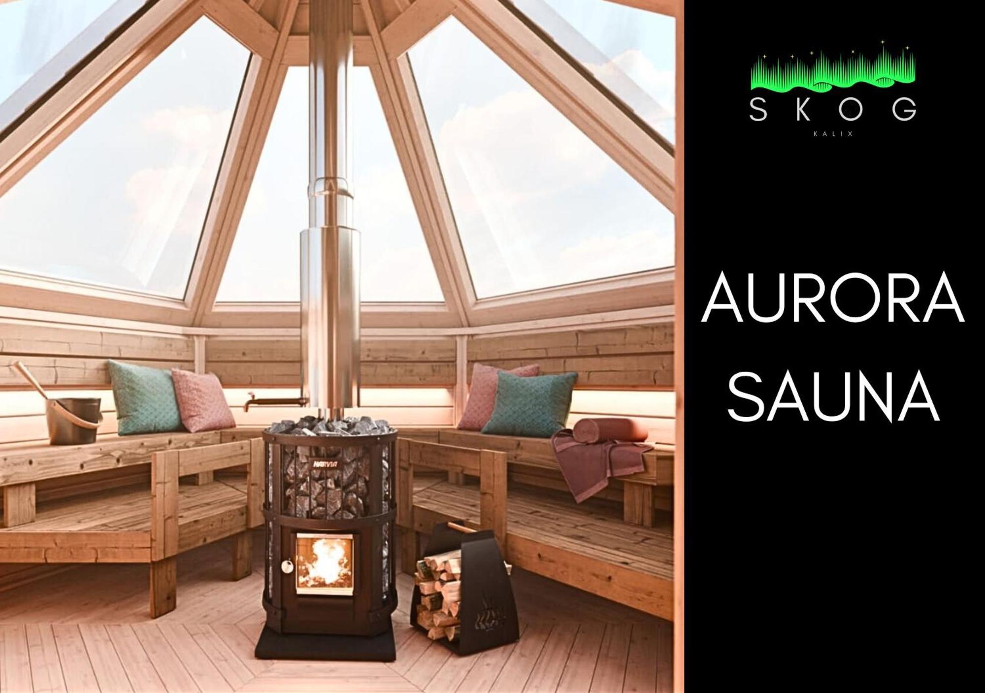 Skog Aurora Igloos Villa Kalix Eksteriør billede