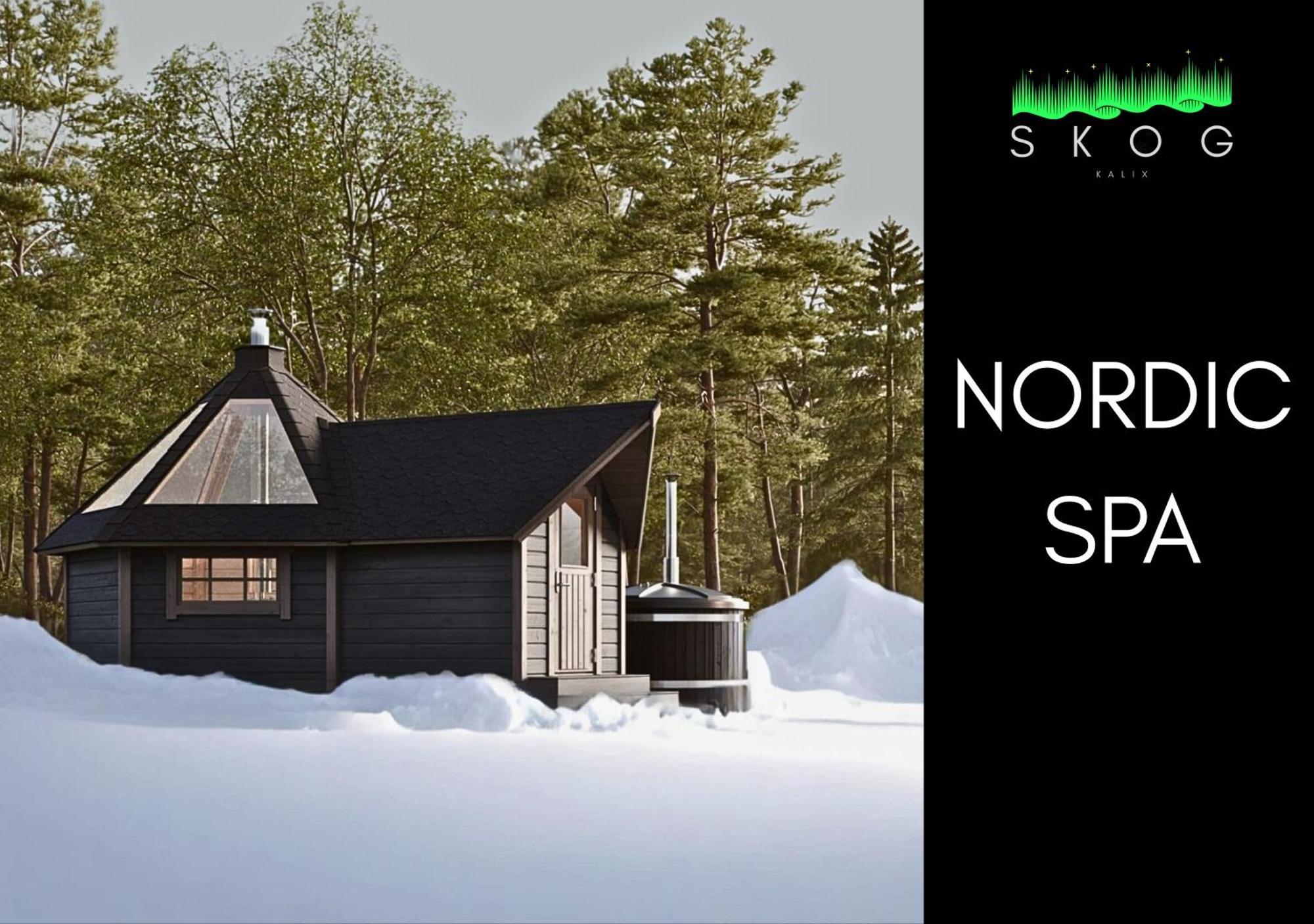 Skog Aurora Igloos Villa Kalix Eksteriør billede