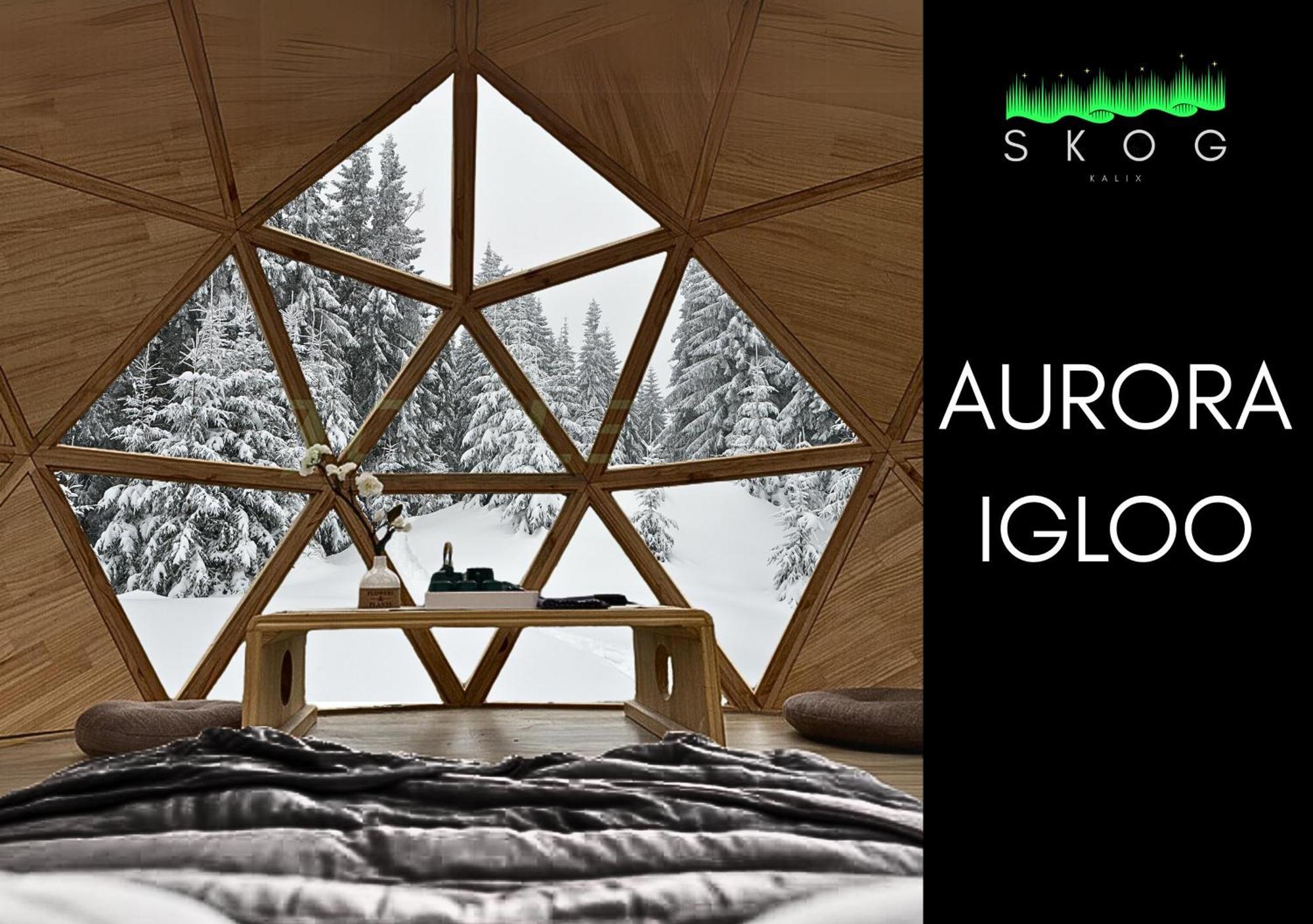 Skog Aurora Igloos Villa Kalix Eksteriør billede